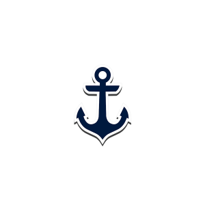 Bogg Bit - Navy Anchor - Exclusive Edition Luxury Edition