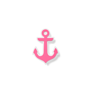 Deluxe Pro Vintage-Inspired Bogg Bit - Pink Anchor