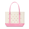 Deluxe Signature Original Bogg Bag - Varsity Blowing Pink Bubbles