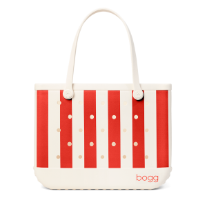 Vibrant Classic Original Bogg Bag - Buoy Red Stripe - Edition