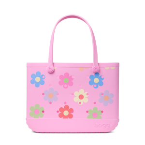 Classic Modern Luxury Original Bogg Bag - Happy Flowers
