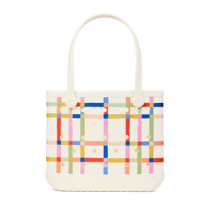 Modern Bold Baby Bogg Bag - Red. White and Plaid - Collection