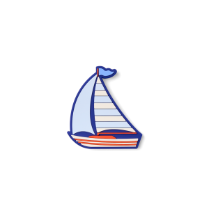 Bogg Bit  - Sailboat - Heritage Edition Artisan Series