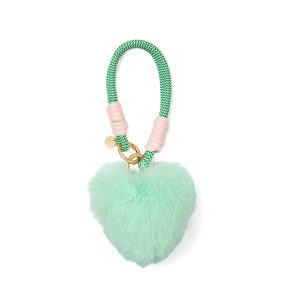 Bogg'd & Charmed  - Green Heart Pouf - Artisan Series