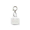 Trendsetting Handcrafted Tiny Tote Keychain - For Shore White - Signature Series
