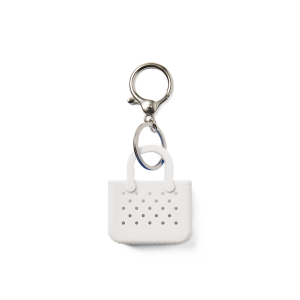 Signature Tiny Tote Keychain - For Shore White - Collection